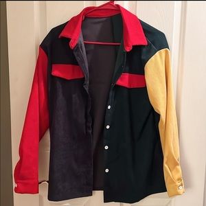 Button up multicolor
